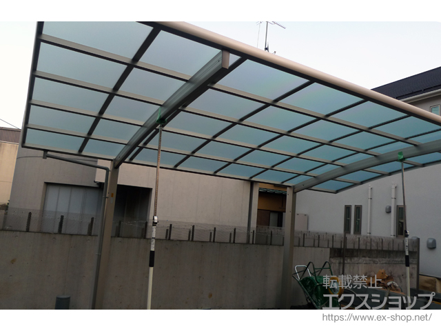 神奈川県小田原市ののカーポート レイナポートグラン　積雪〜20cm対応 施工例