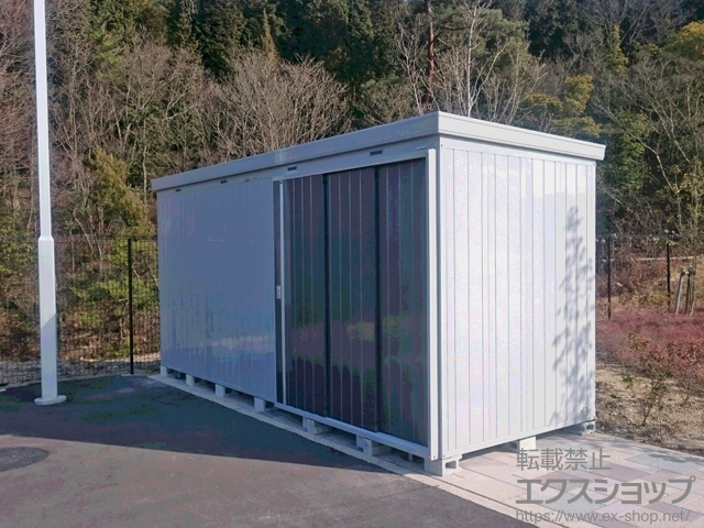 岐阜県土岐市のの物置・屋外倉庫 ネクスタ大型 一般型（NXN-100H-PG） 施工例