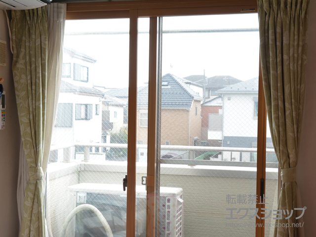 東京都江戸川区のの二重窓（内窓） プラマードU 引違い窓 2枚建 施工例