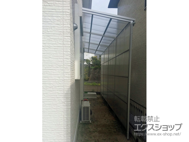 福岡県糟屋郡宇美町ののストックヤード ストックヤードII オープンタイプ 積雪〜20cm対応 施工例