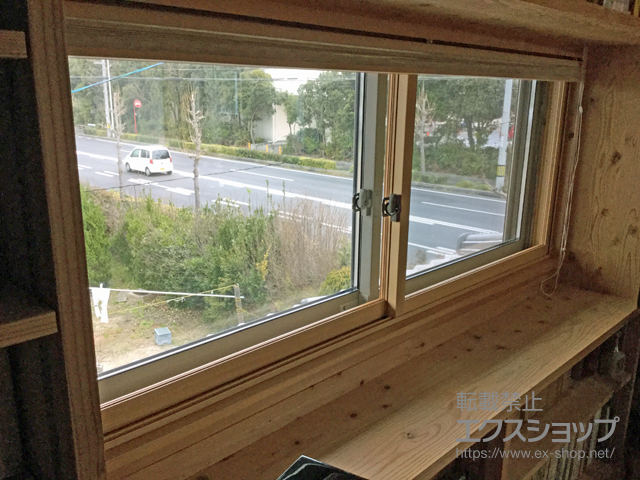 山口県光市のの二重窓（内窓） プラマードU 引違い窓 2枚建 施工例