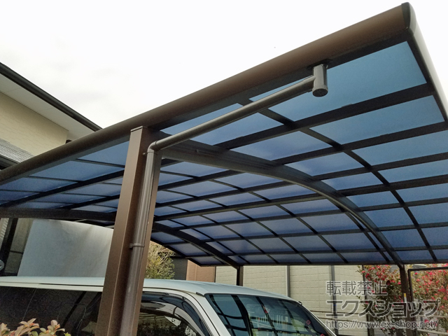 愛知県小牧市ののカーポート レイナツインポートグラン　積雪〜20cm対応 施工例