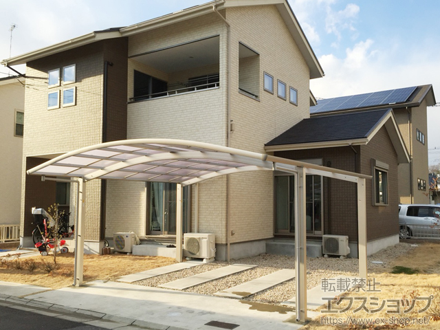 奈良県奈良市ののカーポート レイナツインポートグラン　積雪〜20cm対応 施工例