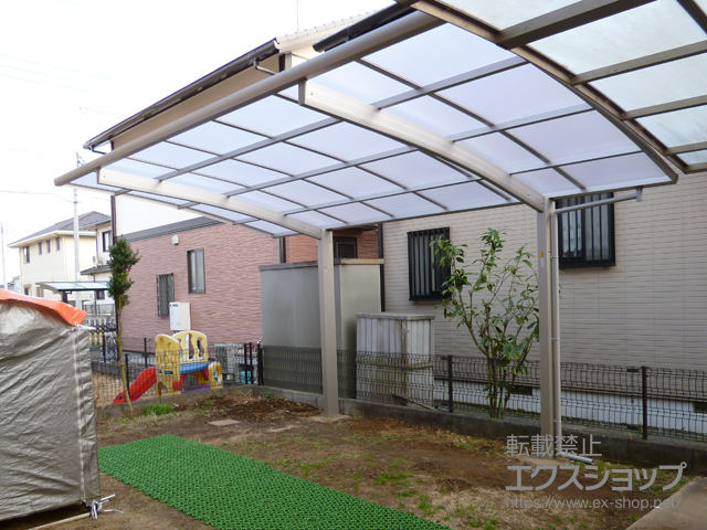 栃木県下都賀郡壬生町ののカーポート プレシオスポート 積雪〜20cm対応 施工例