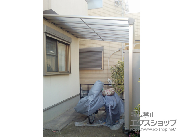 愛知県小牧市ののテラス屋根 ヴェクターテラス F型 テラスタイプ 単体 積雪〜20cm対応 施工例