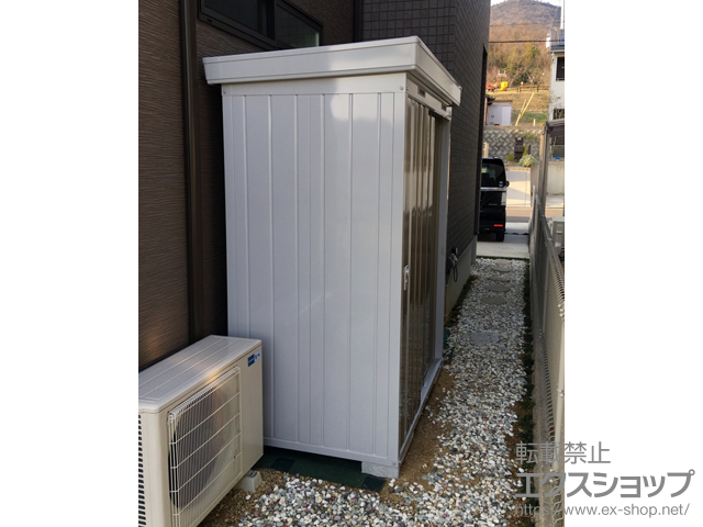 香川県高松市のの物置・屋外倉庫 ネクスタ 一般型（NXN-15S-MB） 施工例