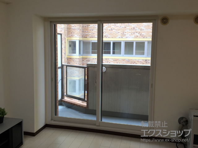 北海道札幌市のの二重窓（内窓） インプラス ダストバリア仕様 引違い窓 2枚建 施工例