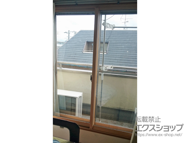 京都府京都市のの二重窓（内窓） インプラス ダストバリア仕様 引違い窓 変則2枚建 施工例