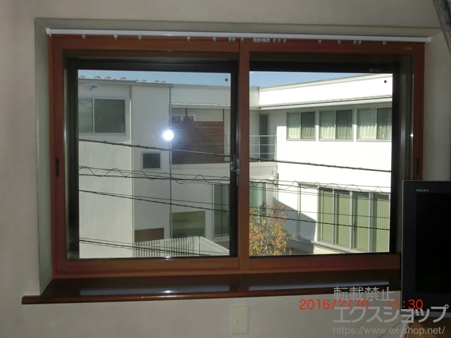 神奈川県横浜市のの内窓（二重窓・二重サッシ） インプラス ダストバリア仕様 引違い窓 2枚建 施工例