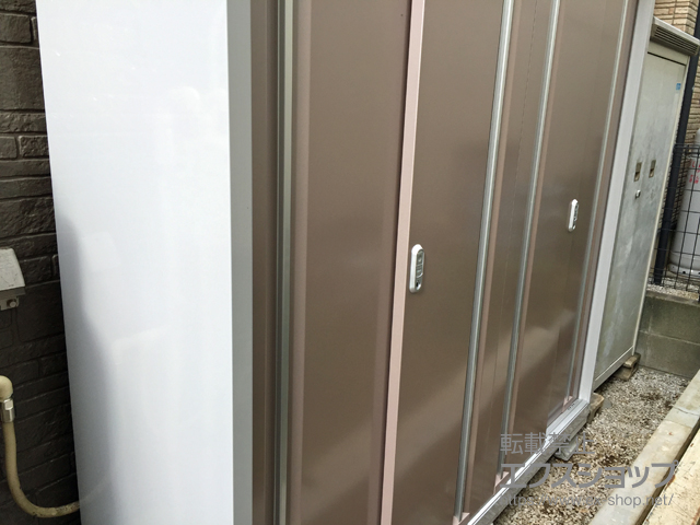 東京都府中市のの物置・屋外倉庫 シンプリー 一般型(MJX-195EP AR ) 施工例