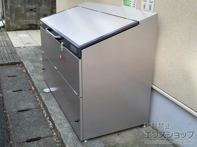 東京都国分寺市ののゴミステーション ダストピット Sタイプ DPSA-1000 1000L 施工例