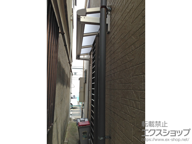 大阪府大阪市ののテラス屋根 ヴェクターテラス F型 ルーフタイプ 単体積雪〜20cm対応 施工例