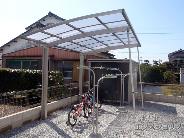 宮崎県延岡市ののカーポート レイナポートグラン　積雪〜20cm対応 施工例