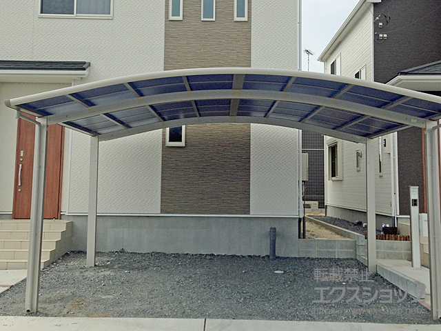 茨城県土浦市ののカーポート レイナツインポートグラン　積雪〜20cm対応 施工例