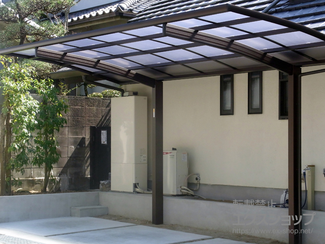 兵庫県宝塚市ののカーポート レイナポートグラン　積雪〜20cm対応 施工例