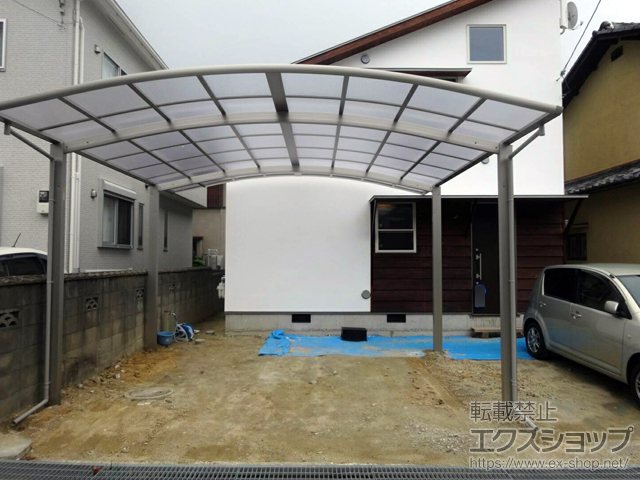 奈良県奈良市ののカーポート レイナツインポートグラン　積雪〜20cm対応 施工例