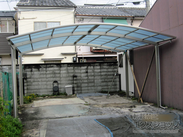 京都府京都市ののカーポート レイナツインポートグラン　積雪〜20cm対応 施工例