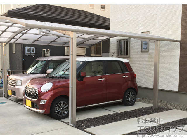 岐阜県関市ののカーポート レイナツインポートグラン　積雪〜20cm対応 施工例