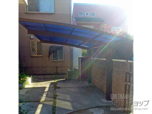 和歌山県和歌山市ののカーポート プレシオスポート 積雪〜20cm対応 施工例