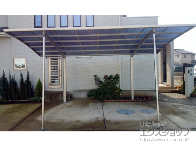 千葉県八街市ののカーポート レイナポートグラン　積雪〜20cm対応 施工例