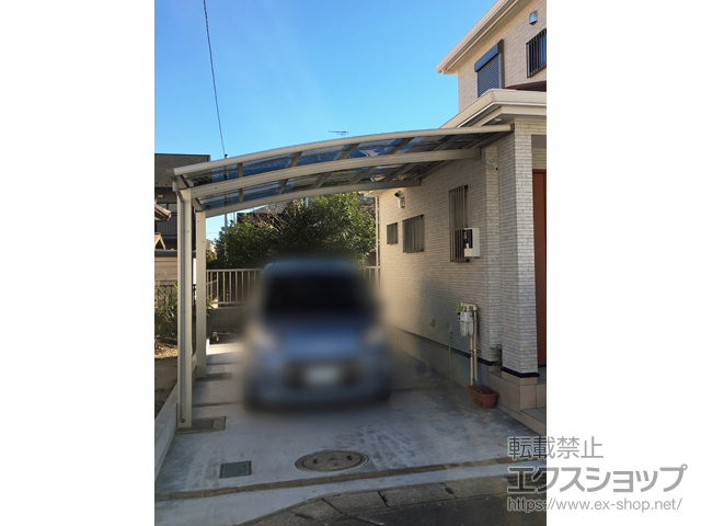 千葉県千葉市ののカーポート レイナベーカポートグラン　積雪〜20cm対応 施工例