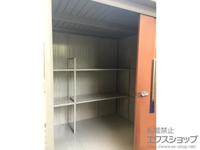 大阪府岸和田市のサンキン物置・収納・屋外倉庫施工例