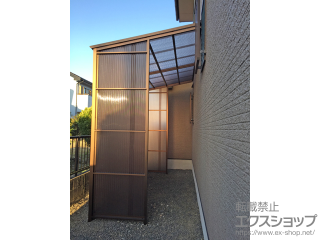 三重県鈴鹿市ののストックヤード ストックヤードII 両袖タイプ 積雪〜20ｃｍ対応 施工例