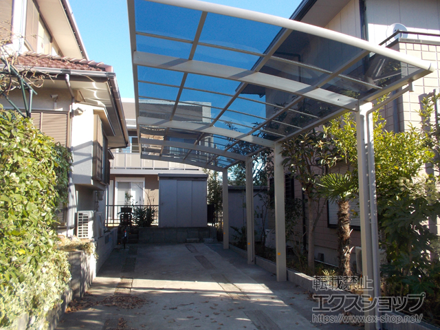 神奈川県横浜市ののカーポート レイナポートグラン 縦連棟　積雪〜20cm対応 施工例