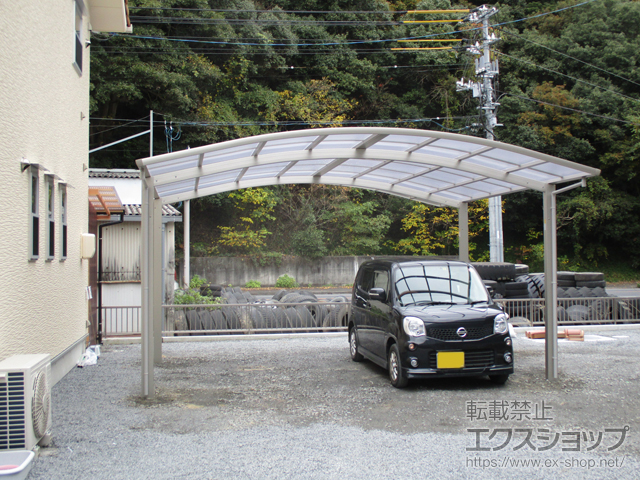 山口県岩国市ののカーポート レイナツインポートグラン　積雪〜20cm対応 施工例
