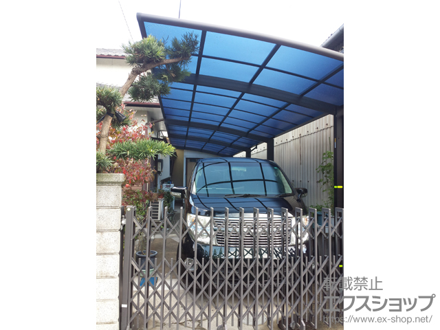 香川県高松市ののカーポート レイナポートグラン 縦連棟　積雪〜20cm対応 施工例