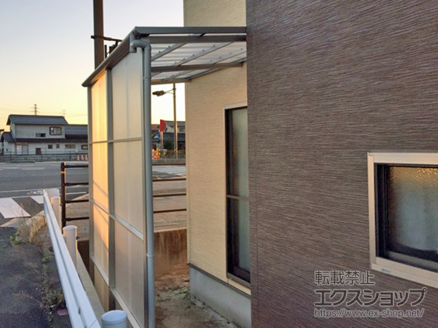 島根県出雲市ののストックヤード ストックヤードII オープンタイプ 積雪〜20cm対応 施工例