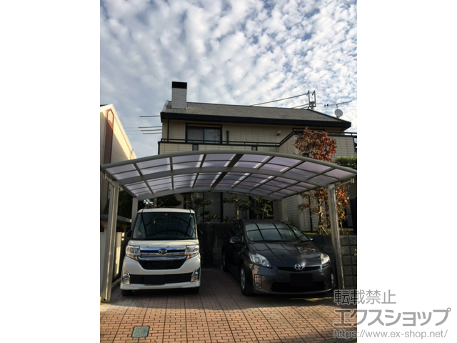 和歌山県岩出市ののカーポート レイナツインポートグラン　積雪〜20cm対応 施工例