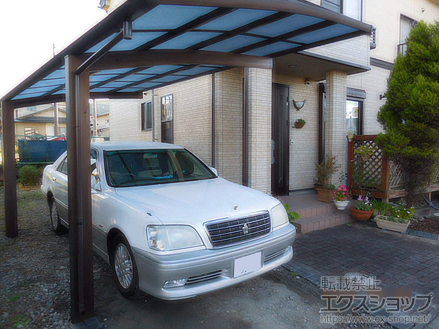 静岡県掛川市ののカーポート レイナポートグラン　積雪〜20cm対応 施工例