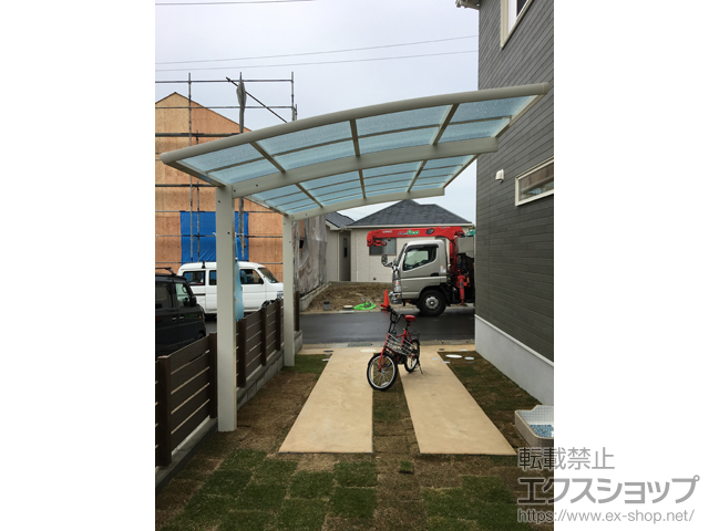 大阪府和泉市ののカーポート レイナポートグラン　積雪〜20cm対応 施工例