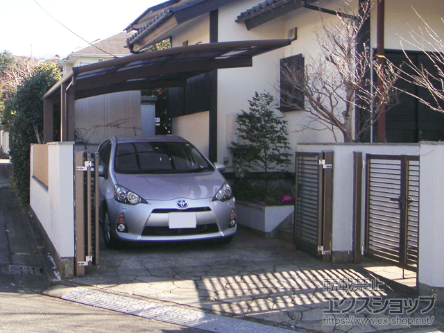神奈川県横浜市ののカーポート レイナポートグラン　積雪〜20cm対応 施工例