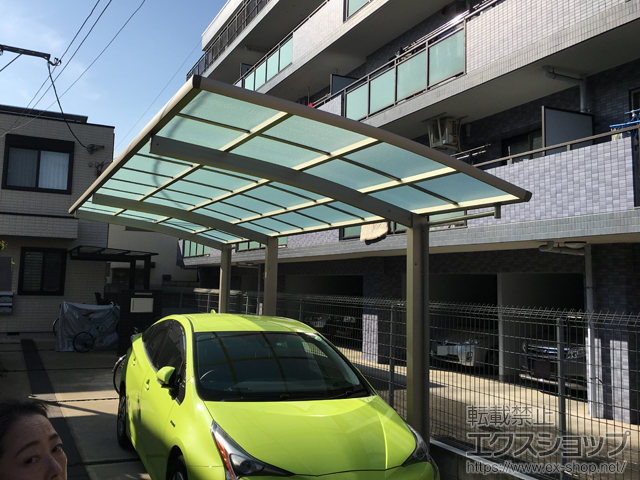 東京都杉並区ののカーポート レイナポートグラン 延長　積雪〜20cm対応 施工例