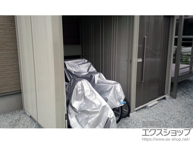 兵庫県姫路市のの物置・屋外倉庫 Mr.ストックマン プラスアルファ 一般型(TP-3015-B) 施工例