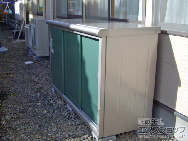 長野県上伊那郡箕輪町のの物置・屋外倉庫 エスモ 一般型(ESE-1806Y-EG) 施工例