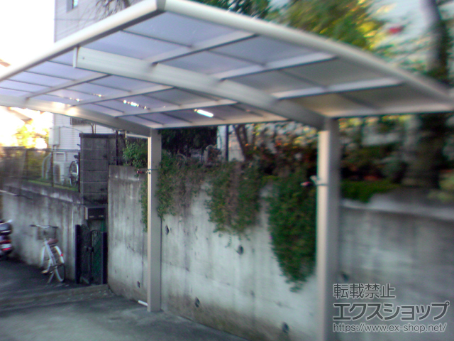 東京都町田市ののカーポート レイナポートグラン　積雪〜20cm対応 施工例