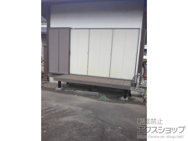 神奈川県横浜市ののウッドデッキ マージウッドデッキ 施工例