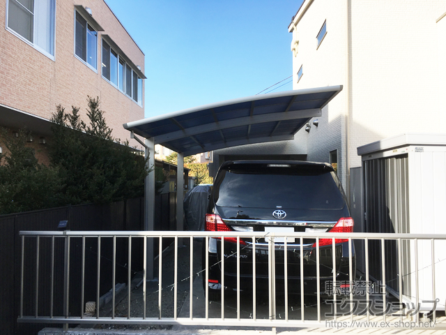 山梨県甲府市ののカーポート レイナポートグラン　積雪〜20cm対応 施工例