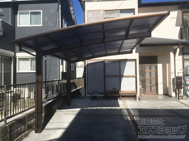 神奈川県小田原市ののカーポート レイナポートグラン 積雪〜20cm対応 施工例