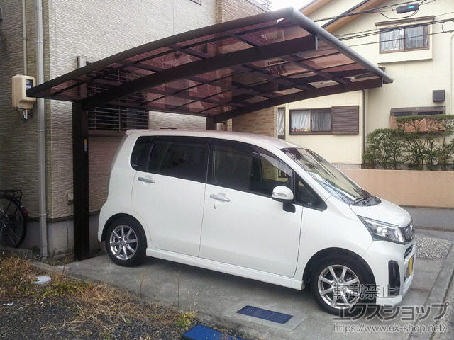 静岡県静岡市ののカーポート レイナポートグラン　積雪〜20cm対応 施工例