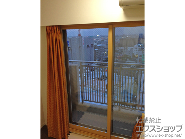 大阪府泉佐野市のの二重窓（内窓） インプラス ダストバリア仕様 引違い窓 2枚建 施工例