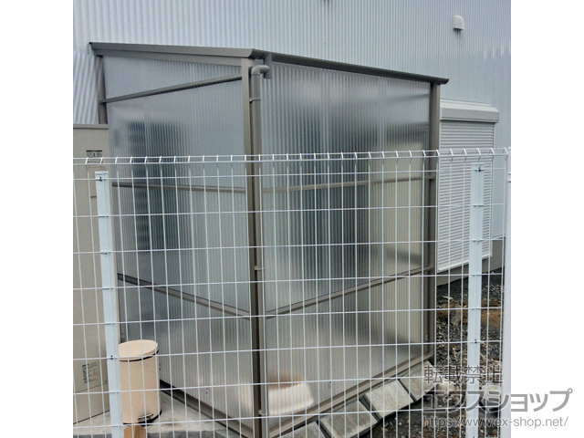 福岡県宮若市ののストックヤード ストックヤード 片側ドア付きタイプ  積雪〜20cm対応 施工例