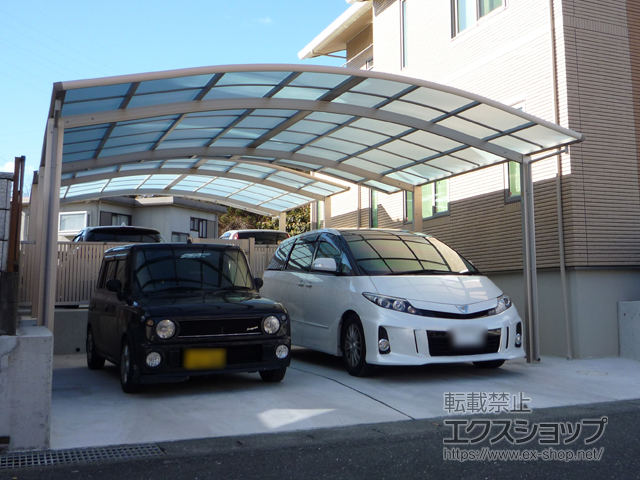茨城県日立市ののカーポート レイナツインポートグラン　積雪〜20cm対応 施工例