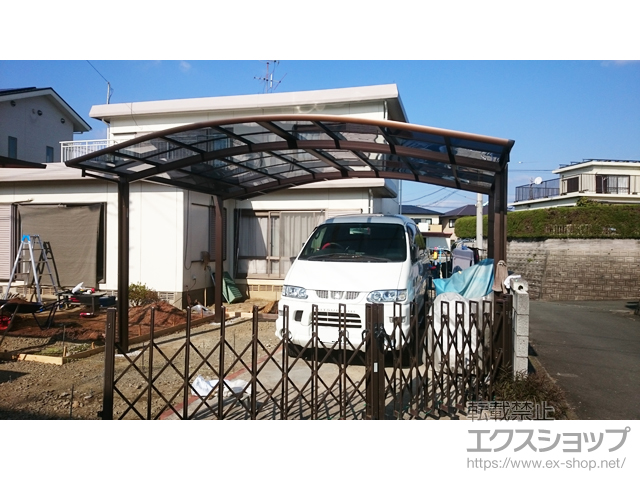 熊本県合志市ののカーポート レイナツインポートグラン　積雪〜20cm対応 施工例