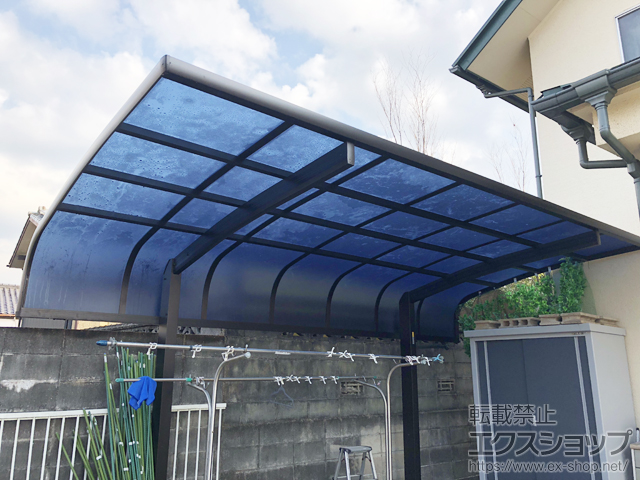 福岡県筑紫野市ののカーポート レイナキャップポートグラン　積雪〜20cm対応 施工例