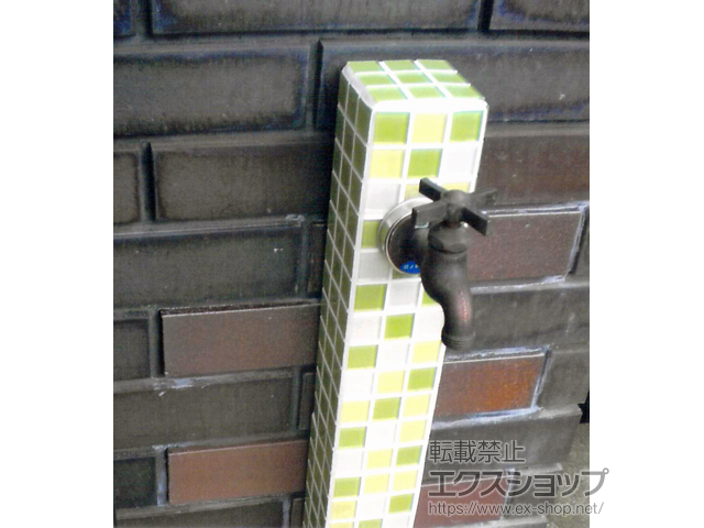 東京都武蔵村山市のの機能門柱・ポスト 立水栓ユニット モゼック 施工例