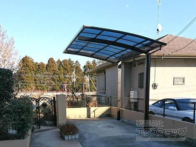 茨城県水戸市ののカーポート レイナポートグラン　積雪〜20cm対応 施工例